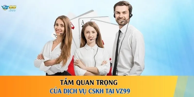 Tầm quan trọng của dịch vụ CSKH tại VZ99